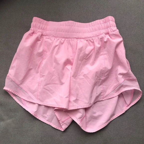 Lululemon Hotty Hot Short II *Long 4" Miami Pink 4